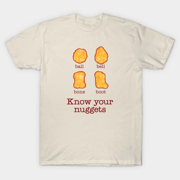 Know your nuggets T-Shirt by andyjhunter